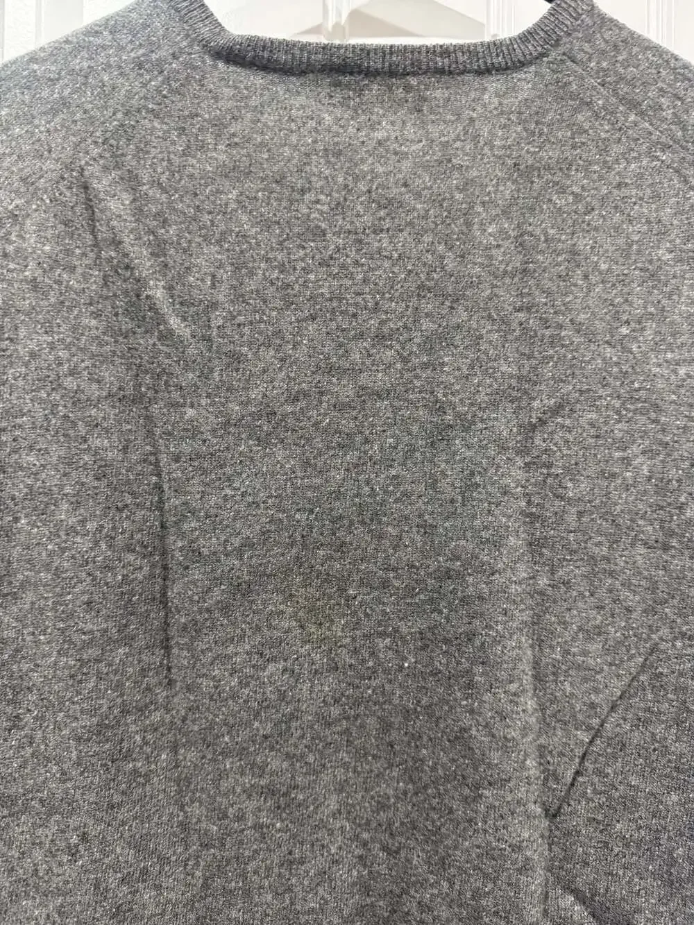 Vintage Barrie Connell’s 100% Cashmere Sweater Vest Gray Scotland L XL